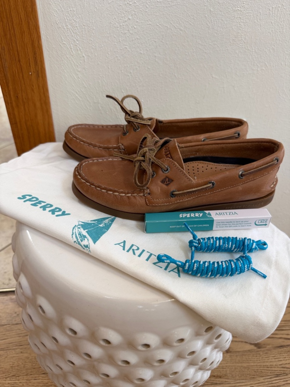 Aritzia x Sperry Boat Shoes